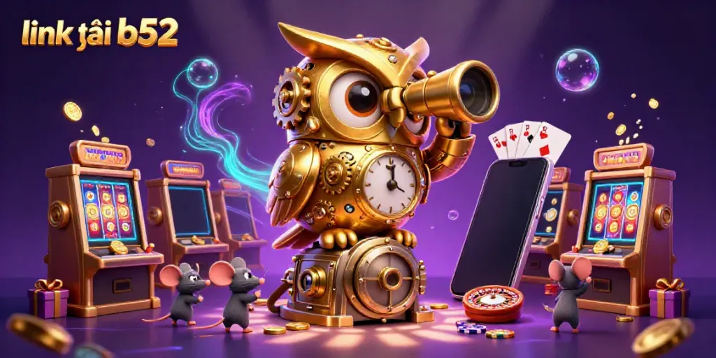 Experience thrilling gaming action with link vào b52, showcasing a vibrant casino scene.