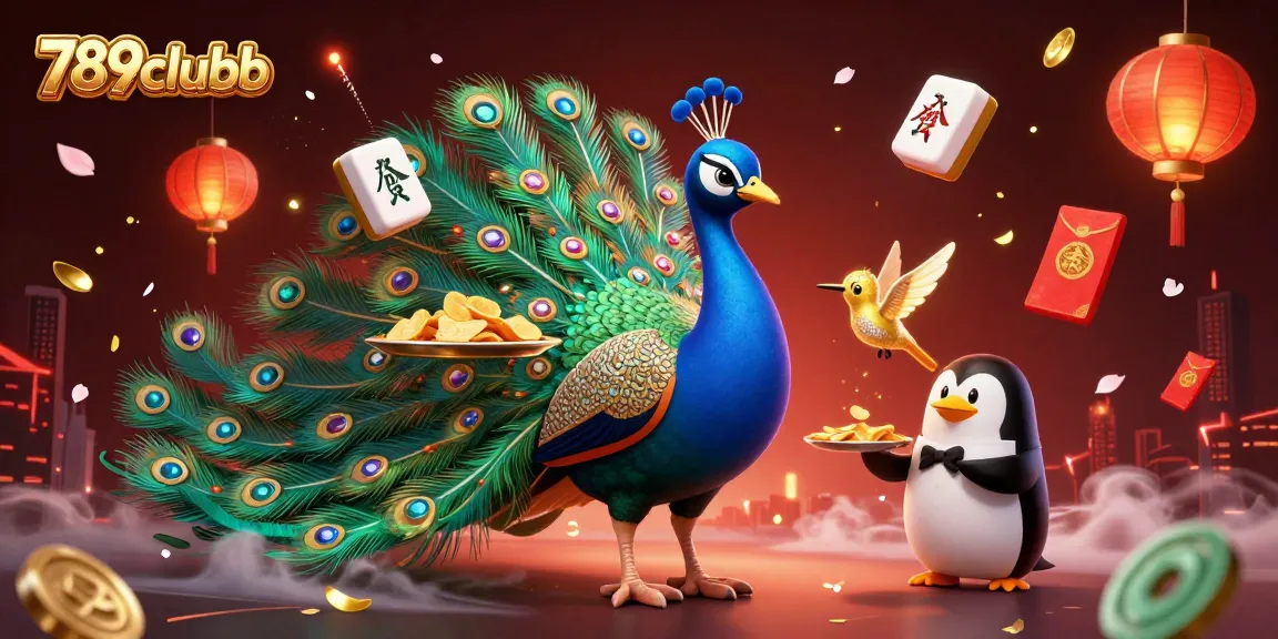 Engage in thrilling bets with 789clubb, illustrated by vibrant casino elements and dynamic characters.