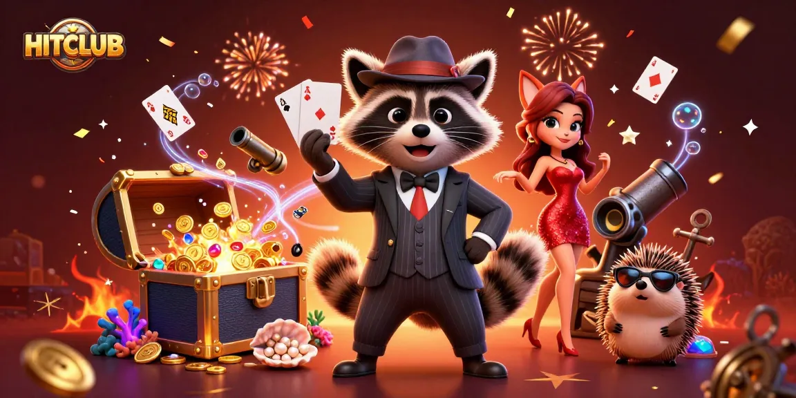 Engage with HITCLUB's dynamic gaming scene showcasing exciting casino adventures.