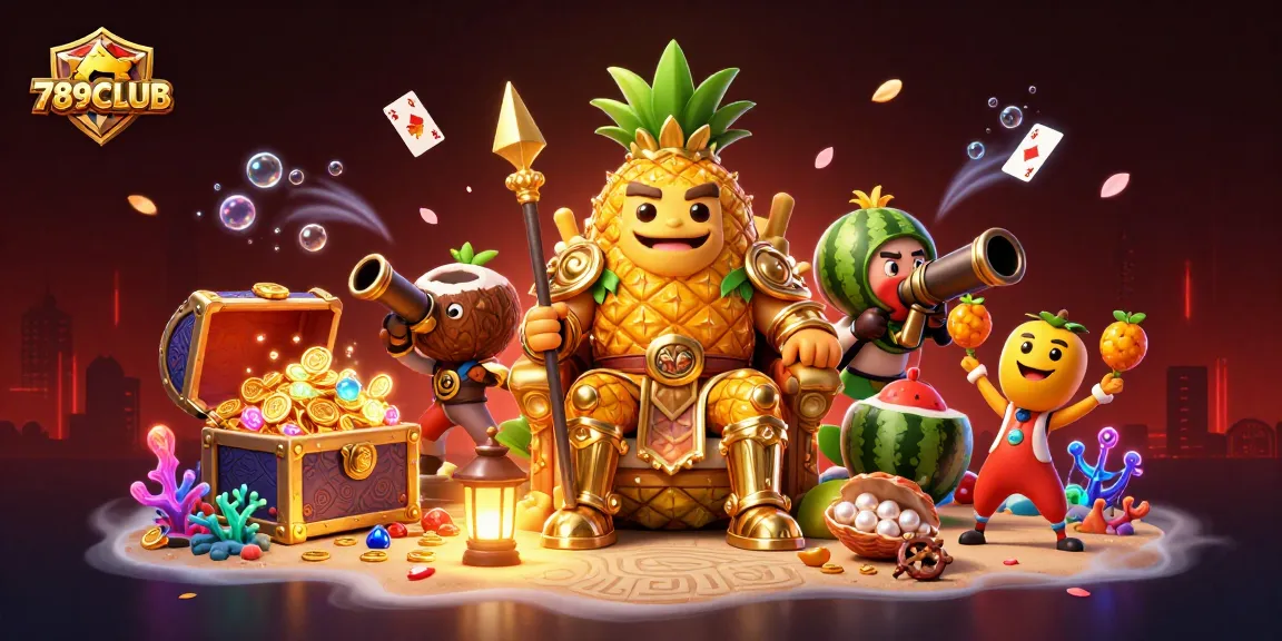 Experience the thrilling gameplay of 789CLUB with a colorful 3D casino scene full of action and excitement.